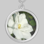 Gardenia Silver Necklace necklaces