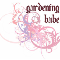 Gardening Babe photo sculptures