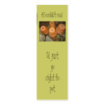Gardening Bookmark Business Card