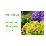 Gardening Business Card