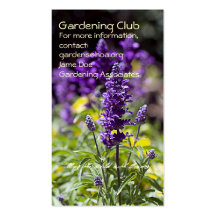 Gardening Club/ Florist / Nursery Cards Business Card Templates