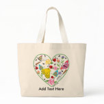 Gardening Heart Tote Bag