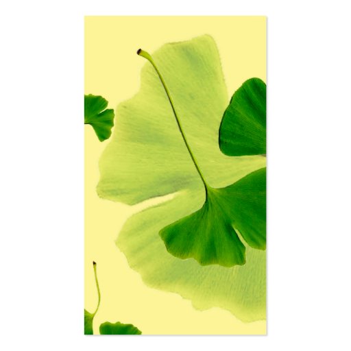 Gardening Herbalist Business Card Template (back side)