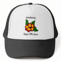 Gardening Keeps Me Sane Hat
