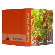 Gardening Planner and Journal Binder by lifethroughalens Gardening Planner and Journal Binder
