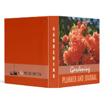 Gardening Planner and Journal Binder by lifethroughalens Gardening Planner and Journal Binder