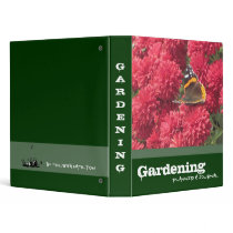 Gardening Planner and Journal Binder by lifethroughalens Gardening Planner and Journal Binder