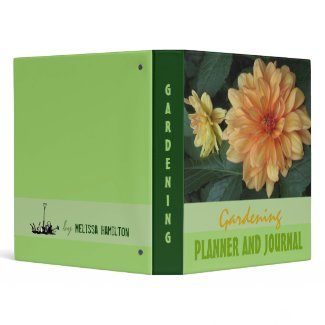 Gardening Planner and Journal Binder binder