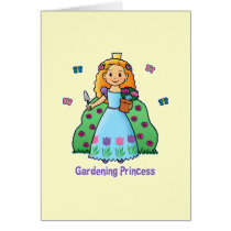 Gardening Princess cards