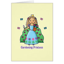 Gardening Princess cards