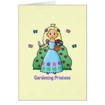 Gardening Princess cards