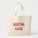 Gardening Rules Tote Bags