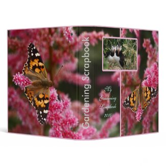 Gardening Scrapbook Template Avery Binder binder