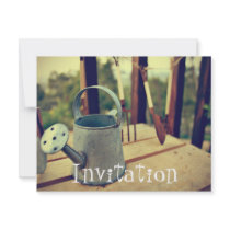 Gardening Tools invitations by fotoplus Gardening Tools invitations