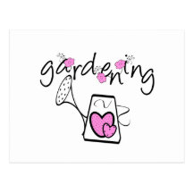 Gardening Tshirts and Gifts Post Card