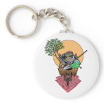 Gardening Wheel Barrel Design Key Chains
