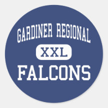 Gardiner Regional Falcons Middle Gardiner Sticker