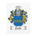 Gardini Family Crest postcards by coatsofarms Gardini Family Crest postcards