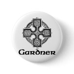 Gardner Celtic Cross Button