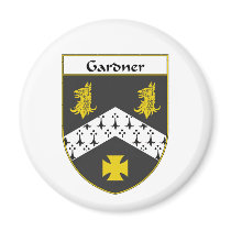 Gardner Coat of Arms/Family Crest magnets