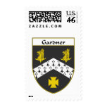 Gardner Coat of Arms/Family Crest Postage Stamp