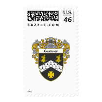 Gardner Coat of Arms (Mantled) Postage