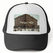 Gardner Hotel, Fargo ND Vintage 1910 Trucker Hats