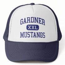 Gardner Mustangs Middle Lansing Michigan Mesh Hats