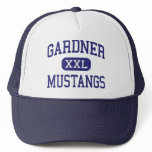 Gardner Mustangs Middle Lansing Michigan Mesh Hats