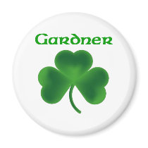 Gardner Shamrock magnets
