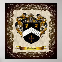 Gardner Shield / Coat of Arms Print