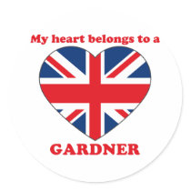 Gardner stickers by ValentinesDayTshirts Gardner stickers