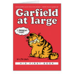 Garfield At Large Note Card