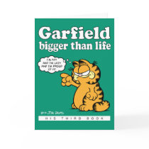 Garfield Bigger Than Life Note Card