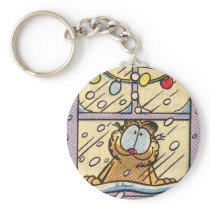 Garfield Christmas Eve Keychain keychains