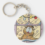 Garfield Christmas Eve Keychain