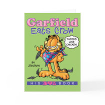 Garfield Eats Crow Note Card