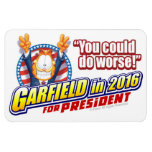 Garfield For President in 2016 Rectangular Photo Magnet