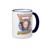 Garfield For President in 2016 Ringer Mug