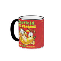 Garfield Goes Bananas Mug mugs