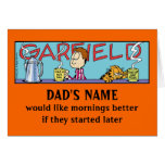 Garfield Lazy Mornings Greeting Cards
