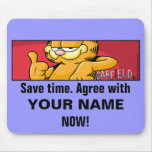 Garfield Logobox Agree Mousepad