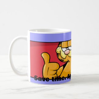 Garfield Logobox Agree With Me Mug mug