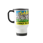 Garfield Logobox Annoy Me Travel Mug
