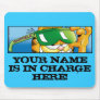 Garfield Logobox In Charge Mousepad