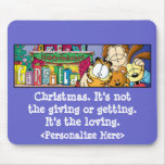 Garfield Logobox Loving Holidays Mousepad