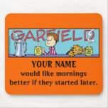 Garfield Logobox Mornings Mousepad