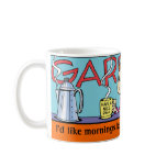 Garfield Logobox Mornings Mug