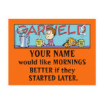 Garfield Logobox Mornings Postcards