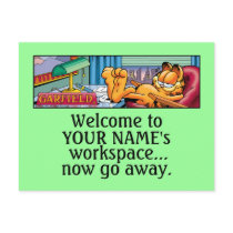 Garfield Logobox Now Go Away Postcards